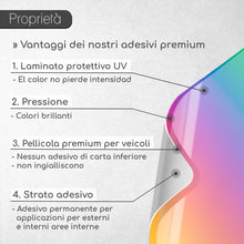 Carica l'immagine nel visualizzatore di Gallery, iSecur Set 10 adesivi fori di proiettile nero/grigio - kfz153