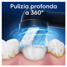 Carica l'immagine nel visualizzatore di Gallery, Oral-B Testine di Ricambio iO Ultimate Clean, Nere, 3 Ricambi