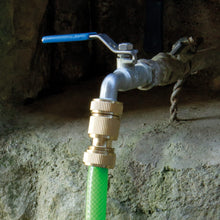 Carica l'immagine nel visualizzatore di Gallery, Amig - Adattatore Per Rubinetto Del Tubo 3/4" - Connessione Veloce E Facile Per Tubi Acqua - Resistente Alla Corrosione 