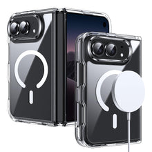 Carica l'immagine nel visualizzatore di Gallery, Lemxiee Magnetica Cover per iPhone Duo Case Trasparente