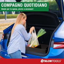 Carica l'immagine nel visualizzatore di Gallery, ATHLON TOOLS Organizzatore pieghevole per bagagliaio auto, scatola pieghevole per auto, borsa per auto, rinforzato e sta