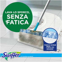 Carica l'immagine nel visualizzatore di Gallery, Swiffer Wet Lavapavimenti, Adatto a Tutti i Pavimenti, 60 Panni Umidi