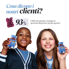 Carica l'immagine nel visualizzatore di Gallery, L-Teanina Bambini Gommose | 50 mg di L-Teanina | 30 Gommose | Novomins