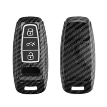 Carica l'immagine nel visualizzatore di Gallery, kwmobile Custodia Copri Chiave Compatibile con Audi A6 A7 A8 Q7 Q8 Keyless 3 Tasti - Cover Coprichiave Telecomando Auto 
