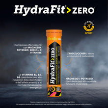 Carica l'immagine nel visualizzatore di Gallery, NAMEDSPORT HydraFit> ZERO, Compresse effervescenti a base di elettroliti e vitamine, senza zuccheri aggiunti e senza cal