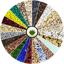 Carica l'immagine nel visualizzatore di Gallery, Ghiaia Bianco 1,8Kg - Sassolini Decorativi (9-12 mm)