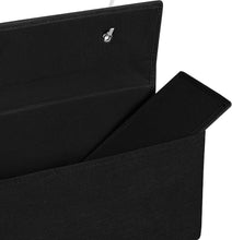 Carica l'immagine nel visualizzatore di Gallery, SONGMICS Organizer da Porta, Organizer Armadio da Appendere Dietro Porta, Portaoggetti con 4 Tasche, per Camera da Letto, Bagno, Dispensa, Cucina, 12 x 33,5 x 100 cm, Nero Inchiostro RDH004B01
