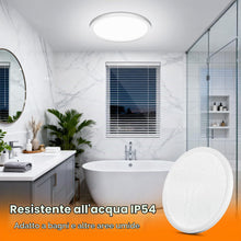 Carica l'immagine nel visualizzatore di Gallery, Plafoniera LED Soffitto, 3 Temperature di Colore, Ø18cm