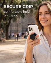 Carica l'immagine nel visualizzatore di Gallery, Impugnatura Telefono Magnetico Collassabile Supporto Cellulare Grip Silicone 360° Rotazione Compatibile Alternativa Anel
