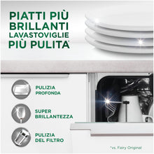 Carica l'immagine nel visualizzatore di Gallery, Fairy Platinum Pastiglie Lavastoviglie Tutto in Uno, 170 Caps, Limone