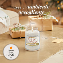 Carica l'immagine nel visualizzatore di Gallery, Yankee Candle Candela profumata in giara grande | Amore invernale | Durata Fino a 150 Ore