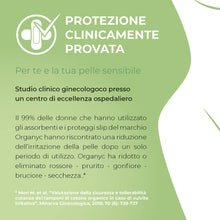 Carica l'immagine nel visualizzatore di Gallery, Organyc Assorbenti Giorno con Ali, Cotone Bio Certificato, 10 Unità