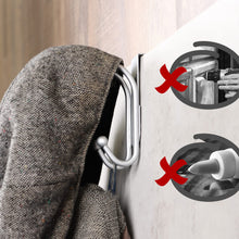 Carica l'immagine nel visualizzatore di Gallery, com-four® 4x Ganci per Porte, Ganci Appendiabiti Doppi con Protezione