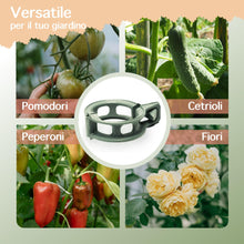 Carica l'immagine nel visualizzatore di Gallery, Tucano Clip di Supporto per Piante – Supporti riutilizzabili per pomodori e Piante rampicanti – Fissaggio Flessibile (Ga