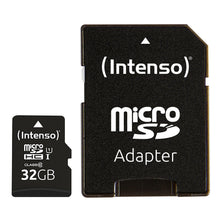 Carica l'immagine nel visualizzatore di Gallery, Intenso Premium Scheda di memoria MicroSDHC da 32 GB (con Adattatore SD), Class 10 UHS-I
