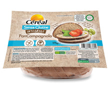 Carica l'immagine nel visualizzatore di Gallery, CÉRÉAL PAN CAMPAGNOLO INTEGRALE, Pane senza glutine e lattosio, Con lievito madre, A base di farina di grano saraceno in