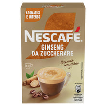 Carica l'immagine nel visualizzatore di Gallery, NESCAFÉ Ginseng da Zuccherare Caffè Solubile con Ginseng, 10 Bustine 60g