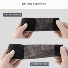 Carica l'immagine nel visualizzatore di Gallery, EZ Grip Tape- 12pezzi (5cmx4.5m) Benda Autoadesiva per il Gonfiore della Distorsione del Polso e della Caviglia, Nastro 