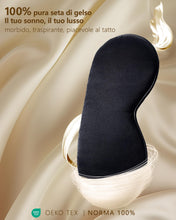 Carica l'immagine nel visualizzatore di Gallery, Aosun Mascherina per Dormire, Maschera per Dormire in Pura Seta di Gelso al 100% - Mascherina Occhi per Dormire Ipoaller