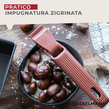 Carica l'immagine nel visualizzatore di Gallery, Fackelmann Taglia castagne, per tagliare e sbucciare facilmente, materiale in plastica alimentare con lame in acciaio in