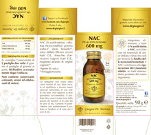 Carica l'immagine nel visualizzatore di Gallery, Dr Giorgini NAC N-Acetilcisteina Integratore Alimentare Pastiglie – 90 g