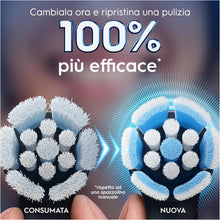 Carica l'immagine nel visualizzatore di Gallery, Oral-B Testine di Ricambio iO Gentle Care, Nere, 8 Ricambi