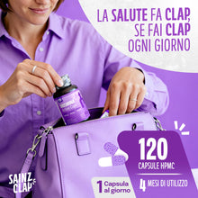 Carica l'immagine nel visualizzatore di Gallery, SainzClap® Integratore Triade Diosmina Esperidina Vitamina C, 120 Capsule