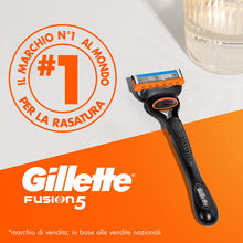 Carica l'immagine nel visualizzatore di Gallery, Gillette Fusion5 Lamette di Ricambio per Rasoio da Uomo (4 lamette)