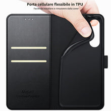 Carica l'immagine nel visualizzatore di Gallery, Cover per Samsung Galaxy A18/A17 4G/5G Libro in Pelle PU, [con 2 Pezzi Pellicola Vetro Temperato] Custodia Portafoglio A
