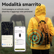 Carica l'immagine nel visualizzatore di Gallery, Android Smart Tag 4 Pezzi, Tracker con Google's Find Hub (Solo Android), IP6X Impermeabile, Smart Finder con Custodia Pr