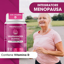 Carica l'immagine nel visualizzatore di Gallery, CISBANI PHARMA Vampamagra Integratore Menopausa, Regola l'Attività Ormonale