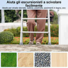 Carica l'immagine nel visualizzatore di Gallery, supregear Walker Tips, 4 Pezzi Puntali di Ricambio Universali per Deambulatori con Albero da 28 mm Accessorio per Deambu