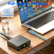 Carica l'immagine nel visualizzatore di Gallery, Caricatore USB C Multiplo 8 Porte con Schermo LED 200W Stazione
