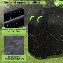 Carica l'immagine nel visualizzatore di Gallery, Gucass Copertura Barbecue Da Esterno, 420D Oxford Telo Copri Barbecue Impermeabile 90x70x110cm, Resistente Coperchio per