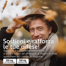 Carica l'immagine nel visualizzatore di Gallery, Lattoferrina 200 mg PiùLife con Quercetina - 60 Capsule