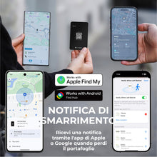 Carica l'immagine nel visualizzatore di Gallery, Rolling Square AirCard Dual - Wallet Tracker Android e Apple con Bluetooth