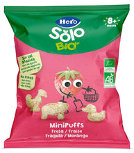 Carica l'immagine nel visualizzatore di Gallery, Hero Solo Bio Mini Puff alla Fragola Bio, Bimbi, 10x18g
