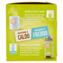 Carica l'immagine nel visualizzatore di Gallery, Bonomelli Infusi Fruttosi, Mela e Limone, Confezione da 12 Filtri, Gusto Unico e Originale, Infusione a Caldo e a Freddo, Ingredienti 100% Naturali (24g)