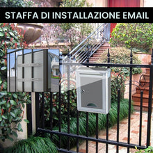 Carica l'immagine nel visualizzatore di Gallery, Fissaggio per Cassette Postale per Recinzione, Montaggio Su Recinzione per Cassette Postali, Fissaggio A Picchetto in Me