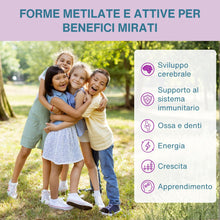 Carica l'immagine nel visualizzatore di Gallery, Igennus Multivitaminico Metilato per Bambini Età 4+, 90 Caramelle Gommose