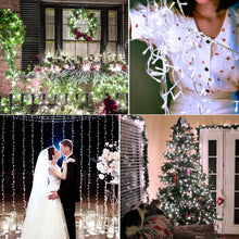 Carica l'immagine nel visualizzatore di Gallery, Uping Luci Natale Esterno Luci Albero di Natale Interno 300 LED 30M Catena Luminosa Bianco Freddo Lucine Decorazioni Nat