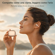 Carica l'immagine nel visualizzatore di Gallery, Cuffie Bluetooth Clip, Di Alta Estetica e Grande Impatto Visivo, Con Design Aperto a Clip Per L'orecchio, Cancellazione 