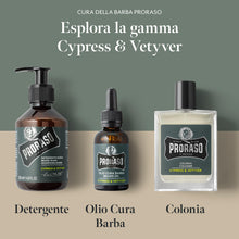 Carica l'immagine nel visualizzatore di Gallery, Proraso Olio Barba Cypress &amp; Vetyver, 30 ml