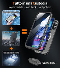 Carica l'immagine nel visualizzatore di Gallery, Cozycase Cover TOP 360 Antiurto IP68 Impermeabile Per iPhone 17 Pro/18 Pro