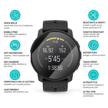Carica l'immagine nel visualizzatore di Gallery, smartect Vetro Temperato 3 Pezzi per Suunto 9 Peak / 9 Peak Pro