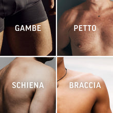 Carica l'immagine nel visualizzatore di Gallery, Veet Men Crema Depilatoria Uomo Petto e Corpo Pelli Sensibili, Dermatologicamente Testata, Formato Convenienza 400 ml (2