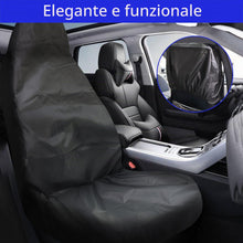 Carica l'immagine nel visualizzatore di Gallery, Coprisedili Auto Universale per Sedili Anteriori (Nero-1 Pezzi)