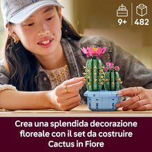 Carica l'immagine nel visualizzatore di Gallery, LEGO Botanicals Cactus in fiore 11509