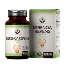 Carica l'immagine nel visualizzatore di Gallery, EN Serenoa Repens 320mg con Zinco, Saw Palmetto Prostata, 180 Capsule