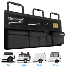 Carica l'immagine nel visualizzatore di Gallery, EINESIN Organizer per bagagliaio auto, con 9 tasche，105X52CM